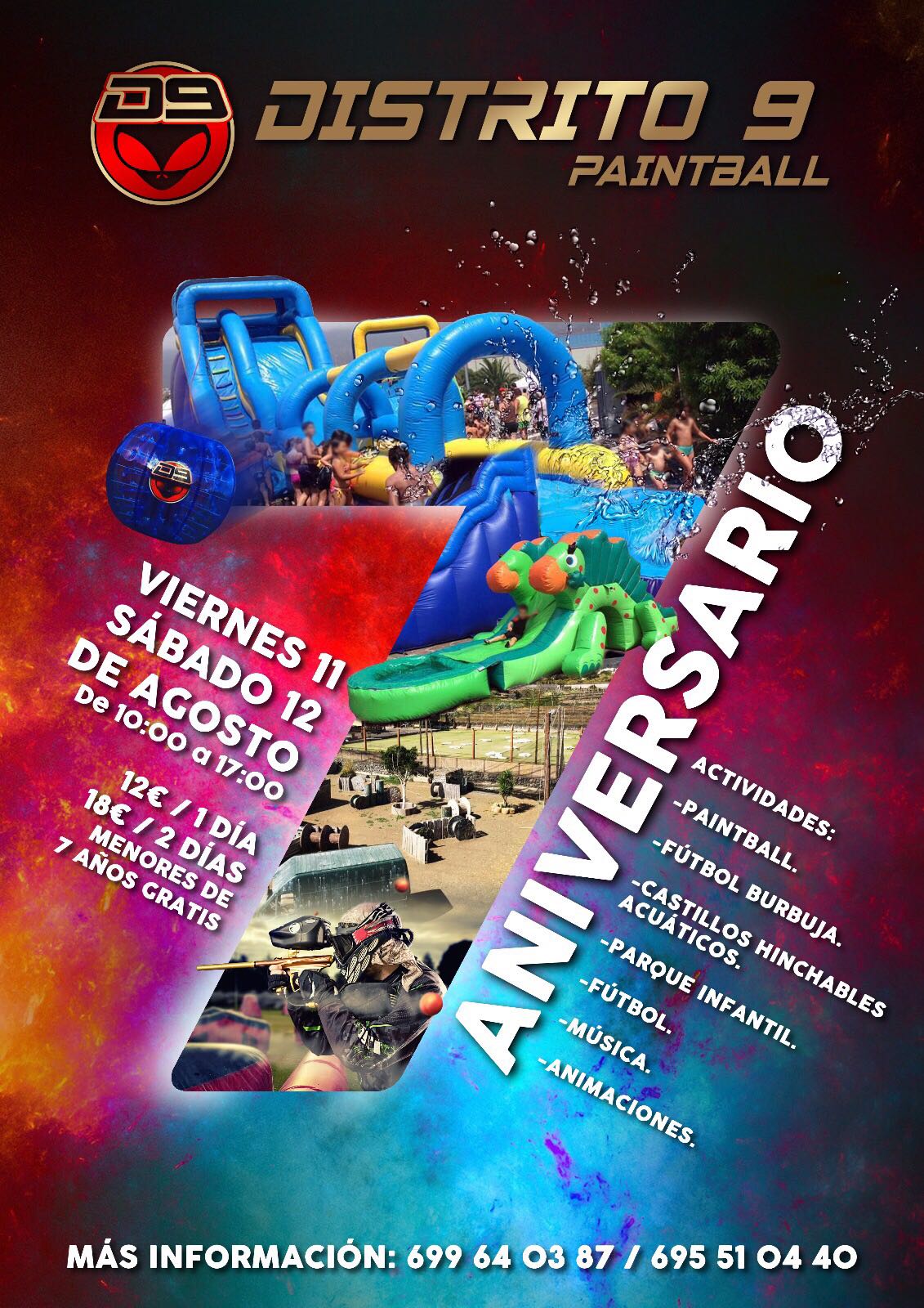 Aniversario Distrito 9 Paintball